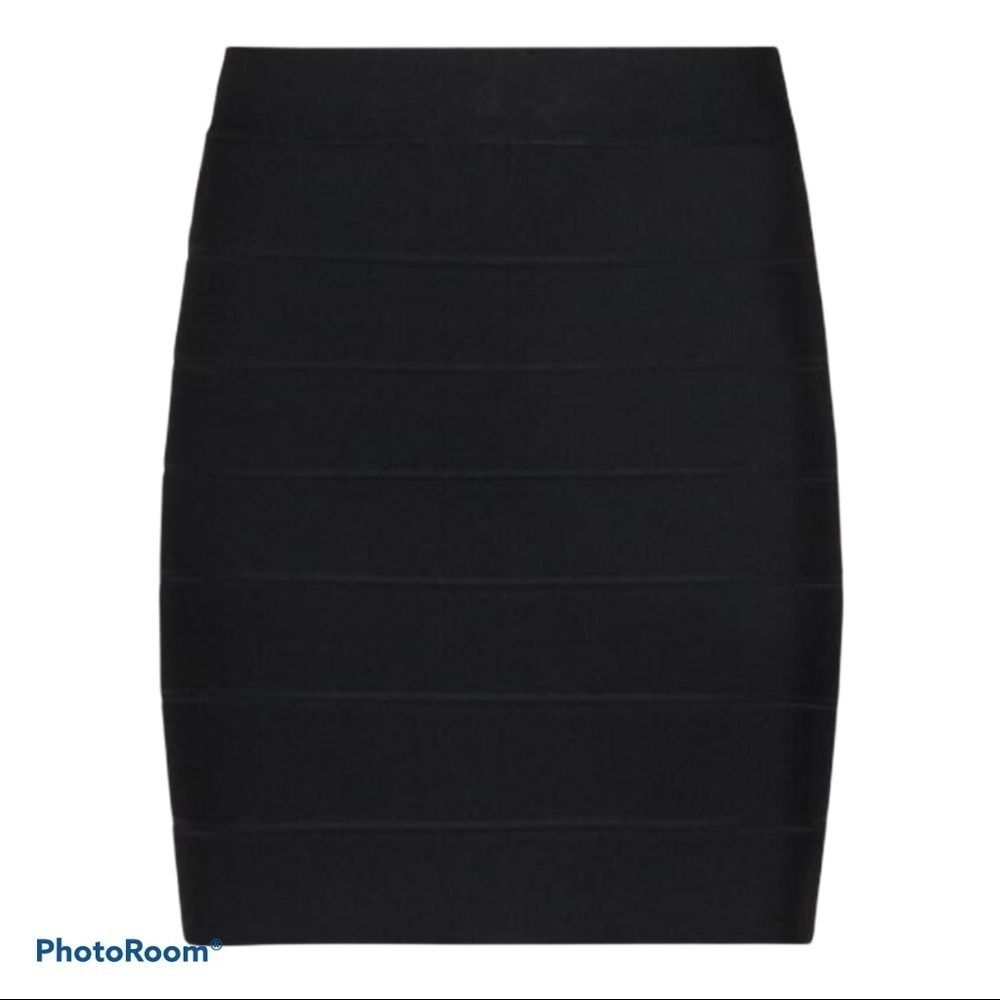 BCBGMAXAZRIA Bandage power skirt XS - Picture 7 of 8